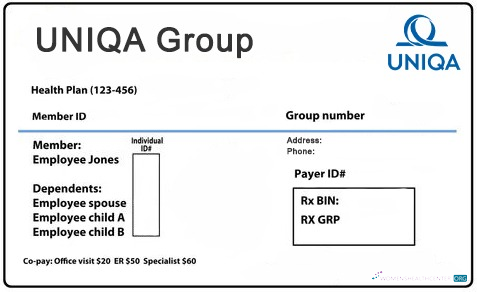 Download Macedonia health insurance card Photoshop template